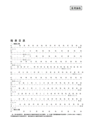 公路桥梁工程检表全套监理抽检方案.doc