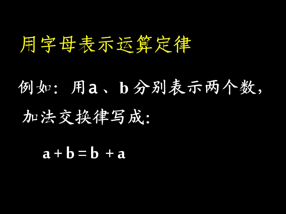 四下青岛版数学用字母表示运算定律及公式.ppt_第3页