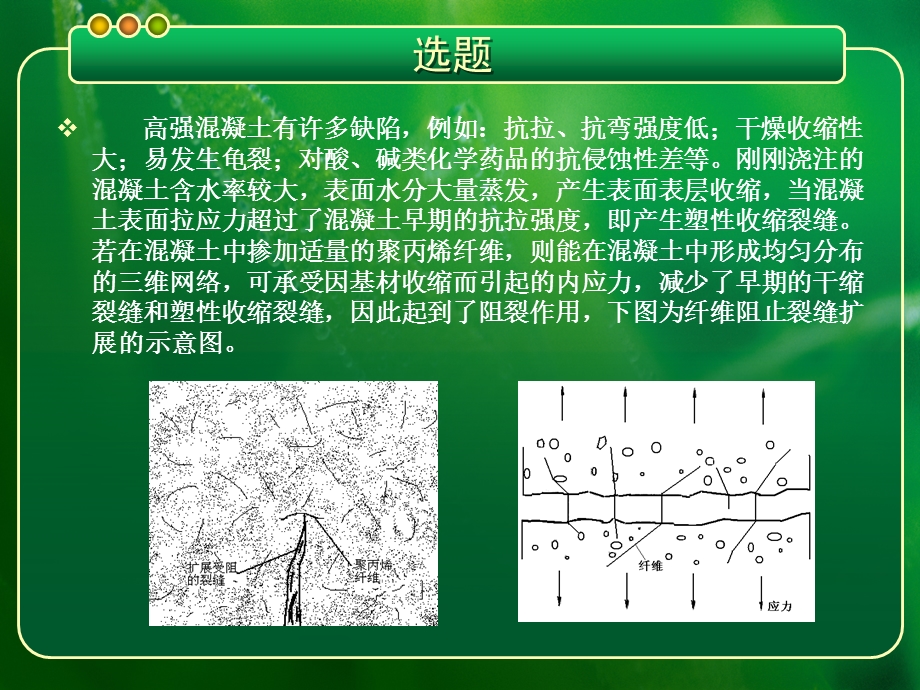 Y型聚丙烯纤维硅灰混掺改善混凝土性能.ppt_第3页