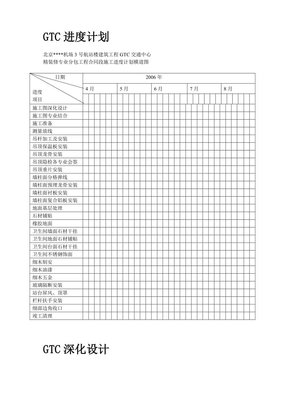 北京某机场交通中心内装修施工组织方案.doc_第2页