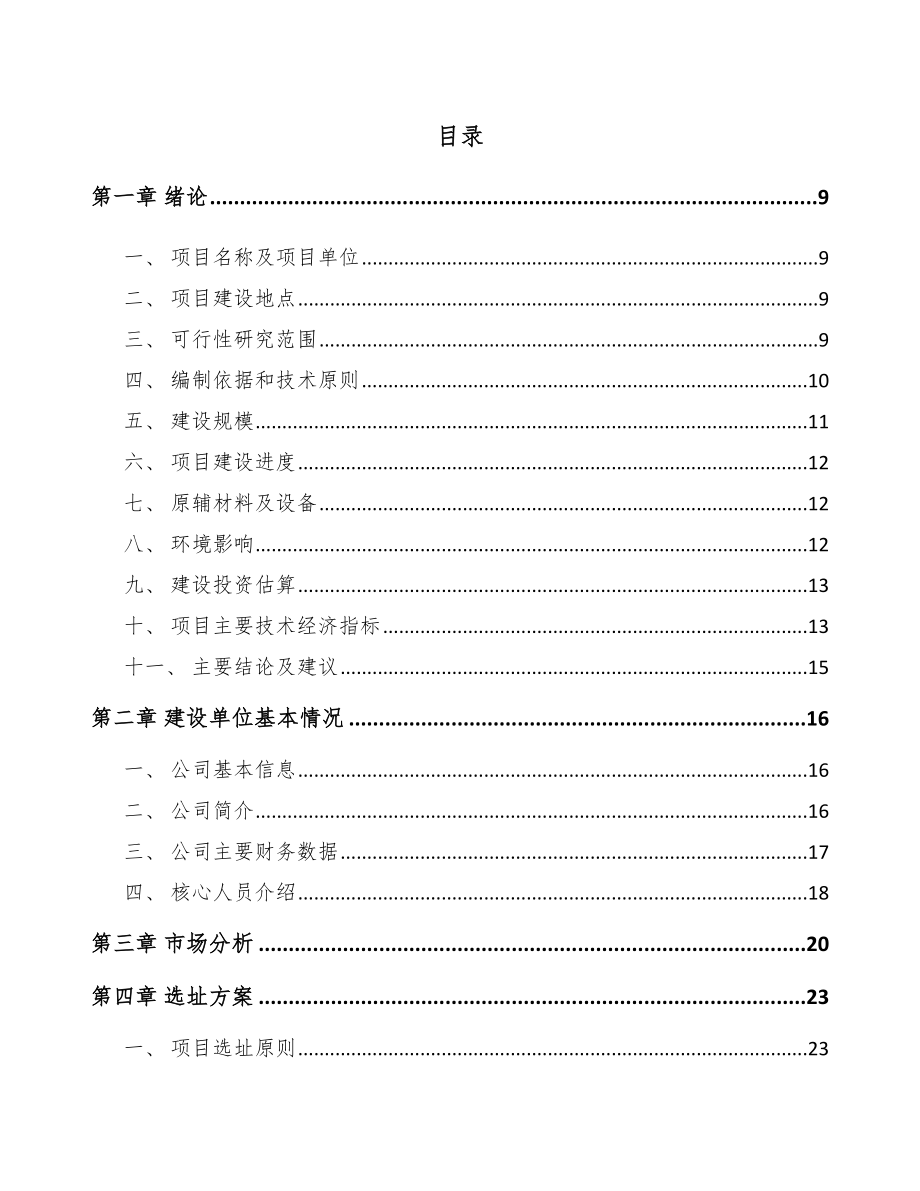 乌鲁木齐货架项目可行性研究报告.docx_第2页