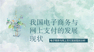 探讨电子商务与网上支付的发展.ppt