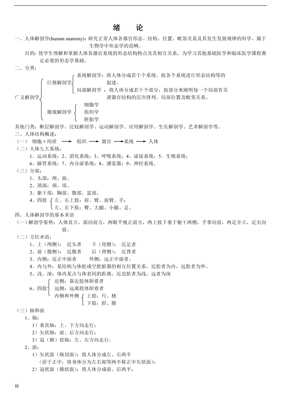 人体解剖学笔记文件【新版】.doc_第2页