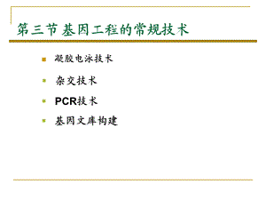 基因工程的常规技术.ppt