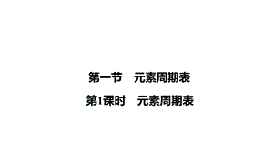 元素周期表课件(33张).ppt