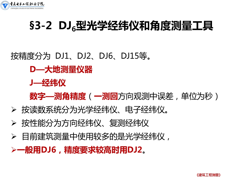 32DJ6光学经纬仪和角度测量工具.ppt_第1页