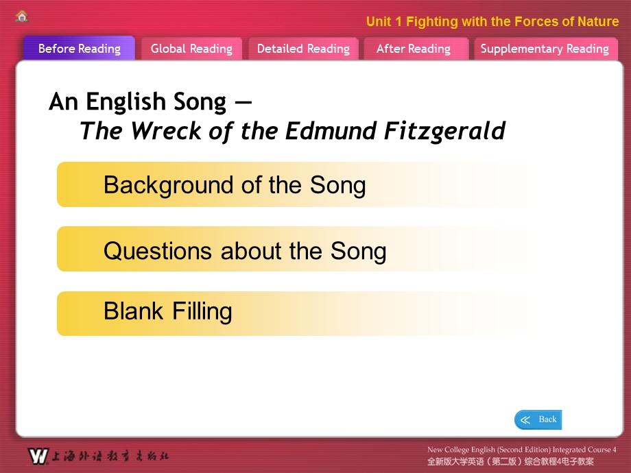 全新版大学英语第二版综合教程Unit电子教案.ppt_第2页