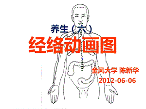 养生六陈新华经络动画.ppt