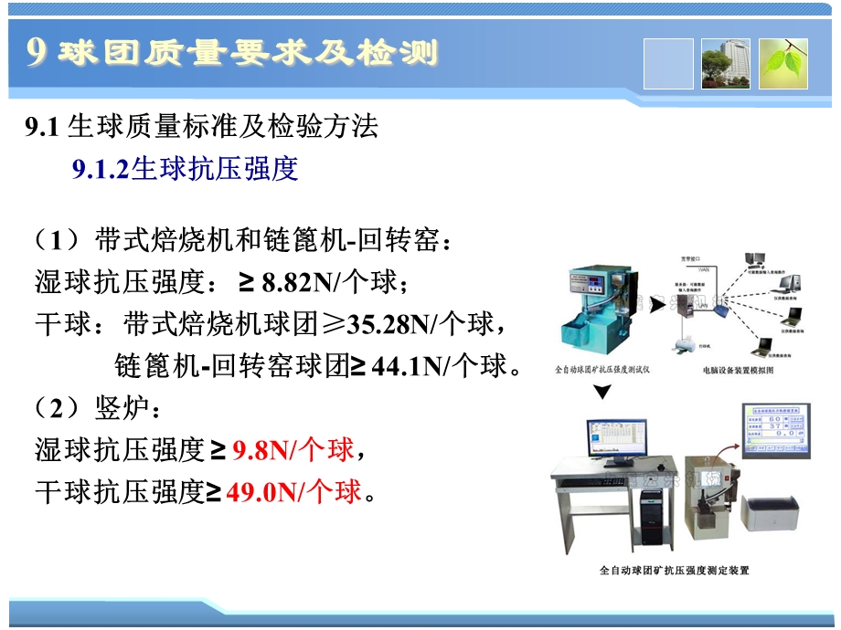 球团理论与工艺9球团质量要求及检验方法.ppt_第2页