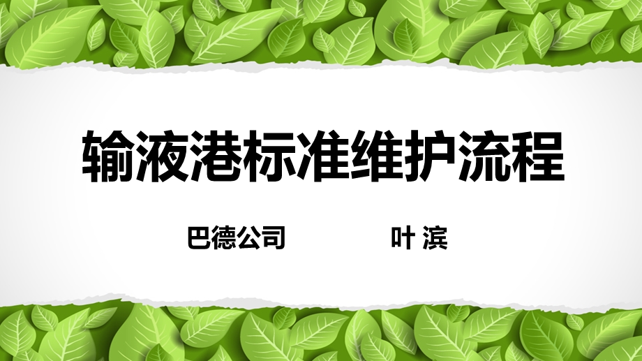 新标准维护流程.ppt_第1页