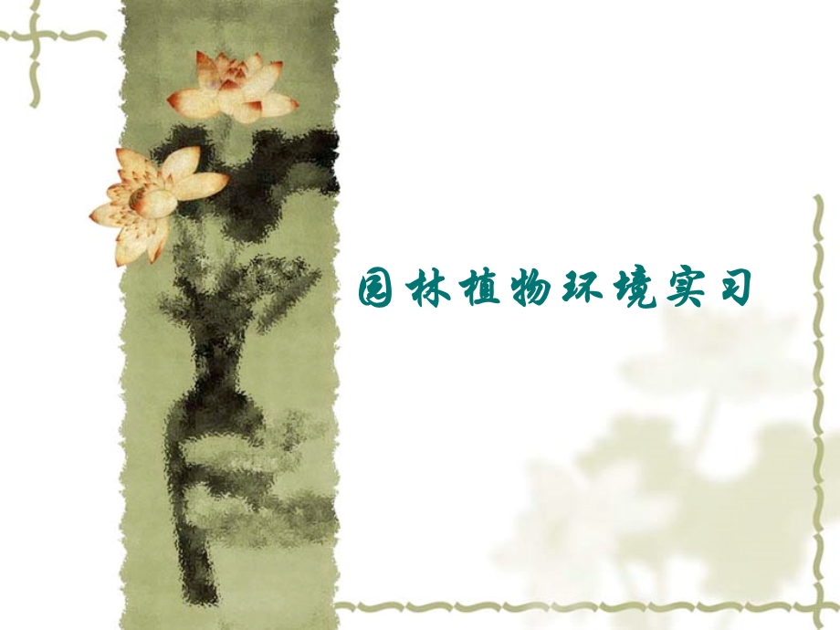 园林植物环境实习.ppt_第1页