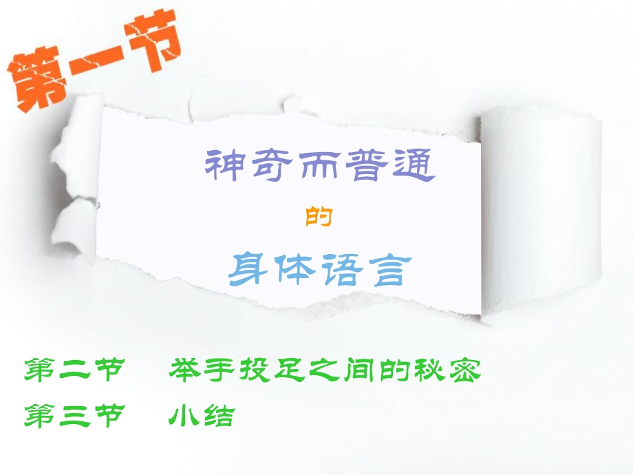 完整社会交往心理洞察术之身体语言.ppt_第3页