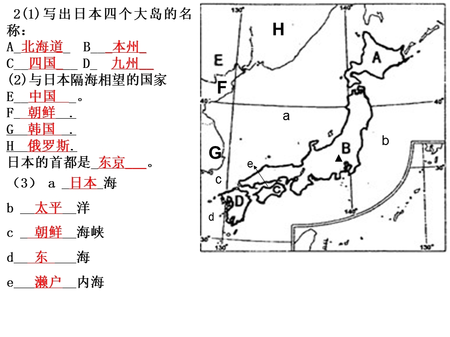 六年级地理下册空白图(带答案).ppt_第2页