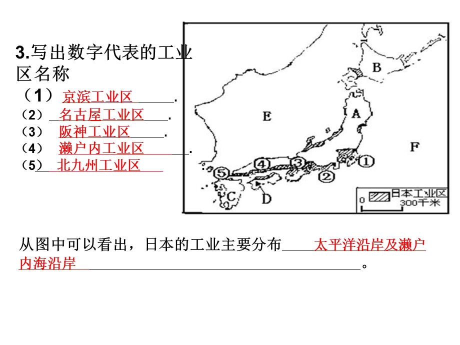 六年级地理下册空白图(带答案).ppt_第3页