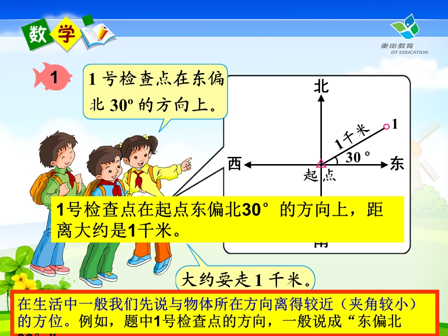 人教版小学四年级数学下册第二单元位置与方向约3课时-整章课件及课后练习PPT课件.ppt_第3页