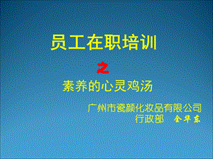 员工职业素养培训PPT课件.ppt