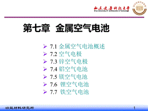 新能源材料-金属空气电池.ppt