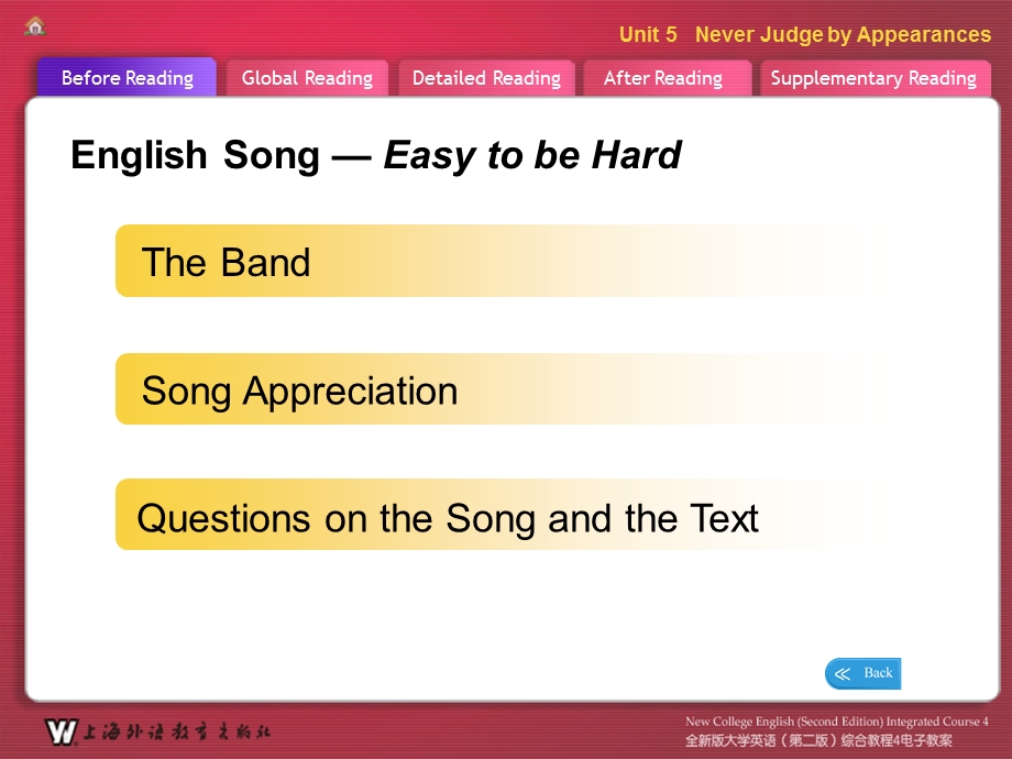 全新版大学英语-第二版-综合教程4-Unit5-电子教案.ppt_第2页