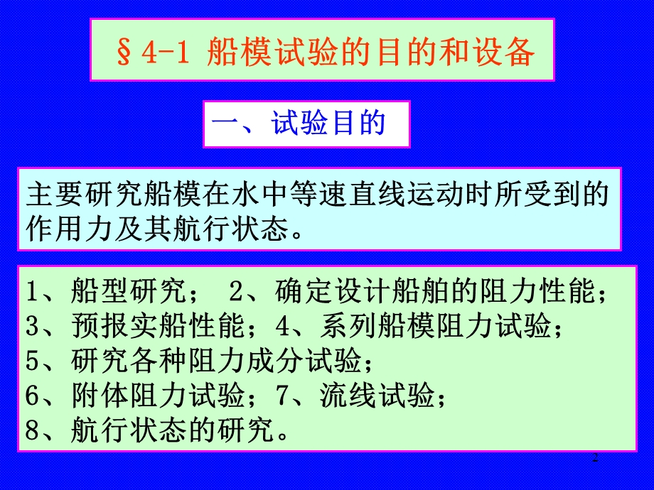 船舶阻力第4章船模阻力试验.ppt_第2页