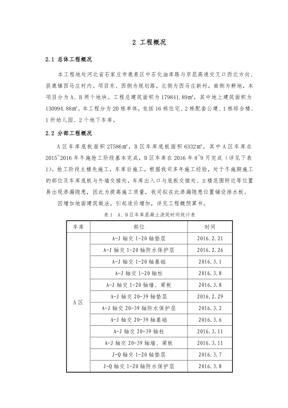 住宅建筑工程地下室排水板施工设计方案.doc_第3页