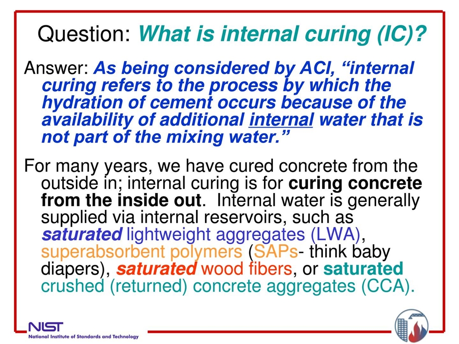精品混凝土内养护nist美国国家标准试验室.ppt_第2页