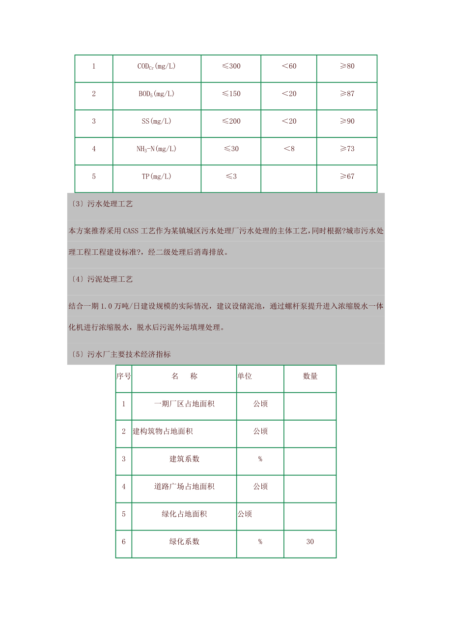 佛山某镇污水处理厂可行性研究报告--.doc_第2页