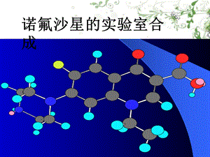 诺氟沙星过程简介.ppt