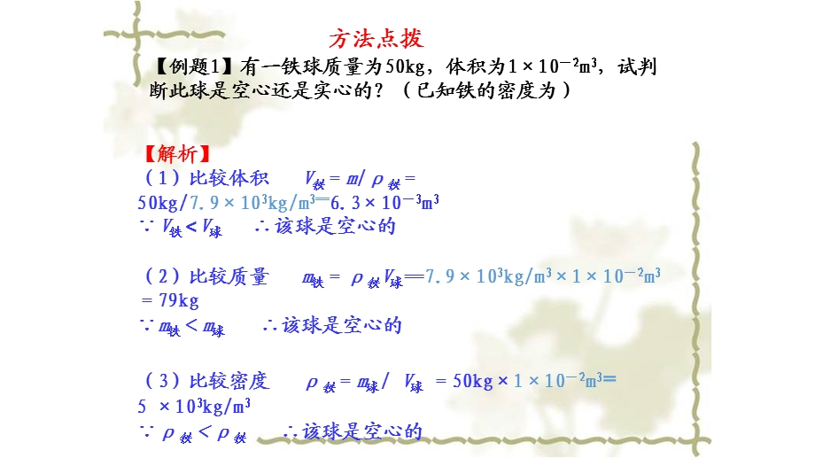 密度典型例题分析.ppt_第2页