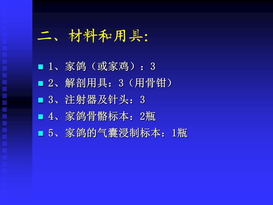 实验6家鸽的解剖.ppt_第3页