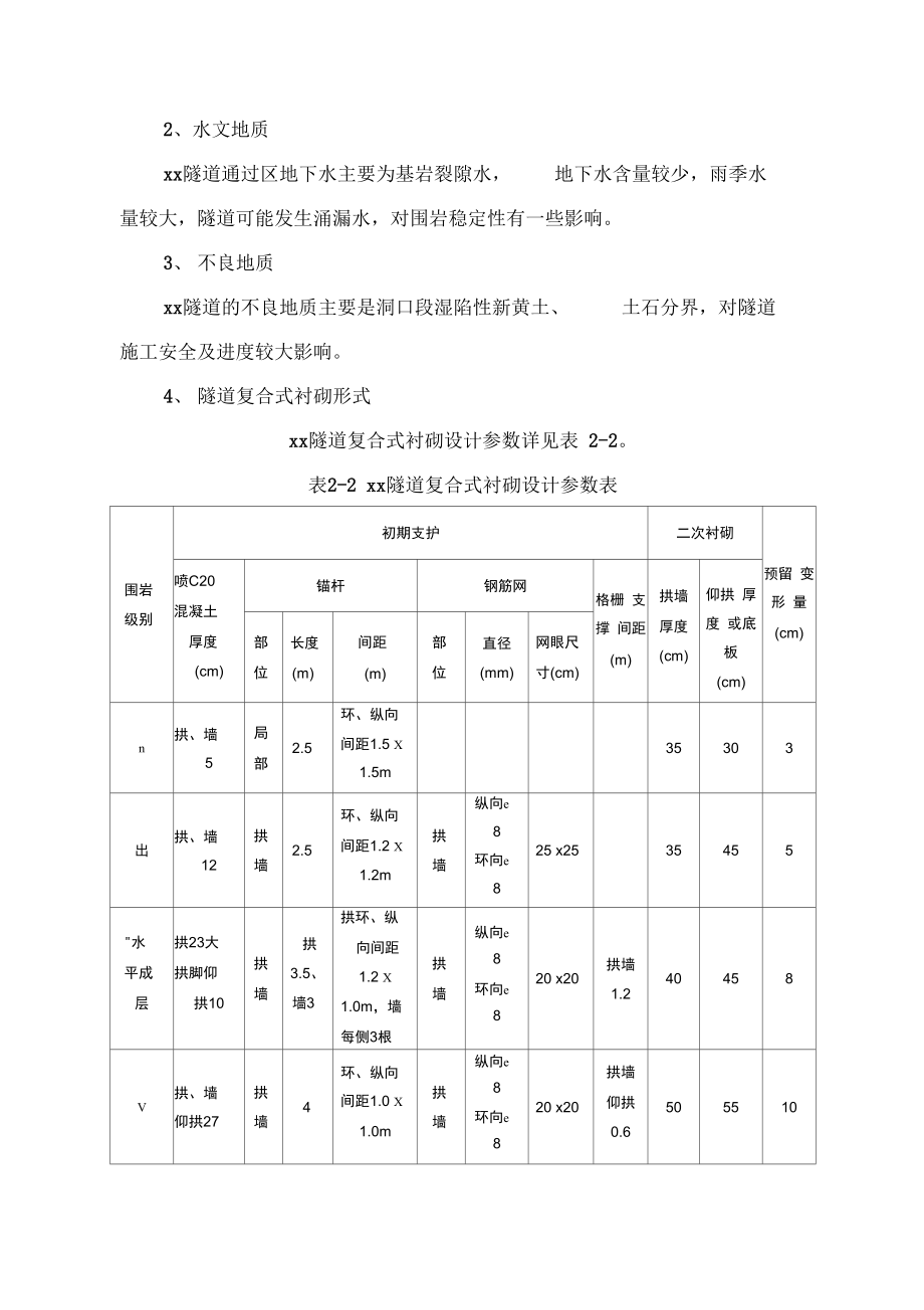 【隧道方案】xx隧道施工方案.docx_第3页