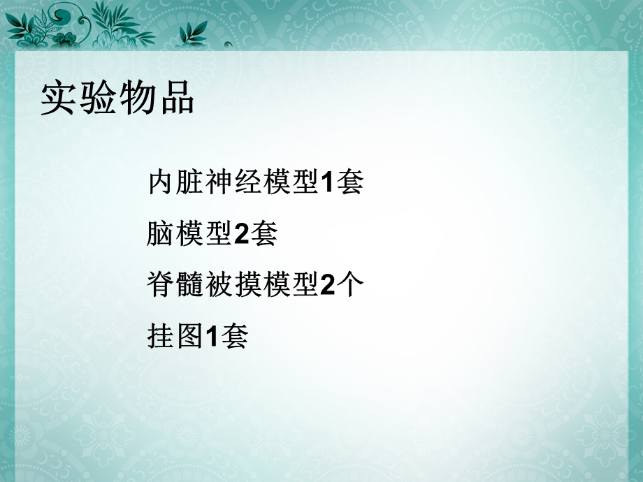 实验二十九内脏神经、被膜血管、脑脊液.ppt_第2页