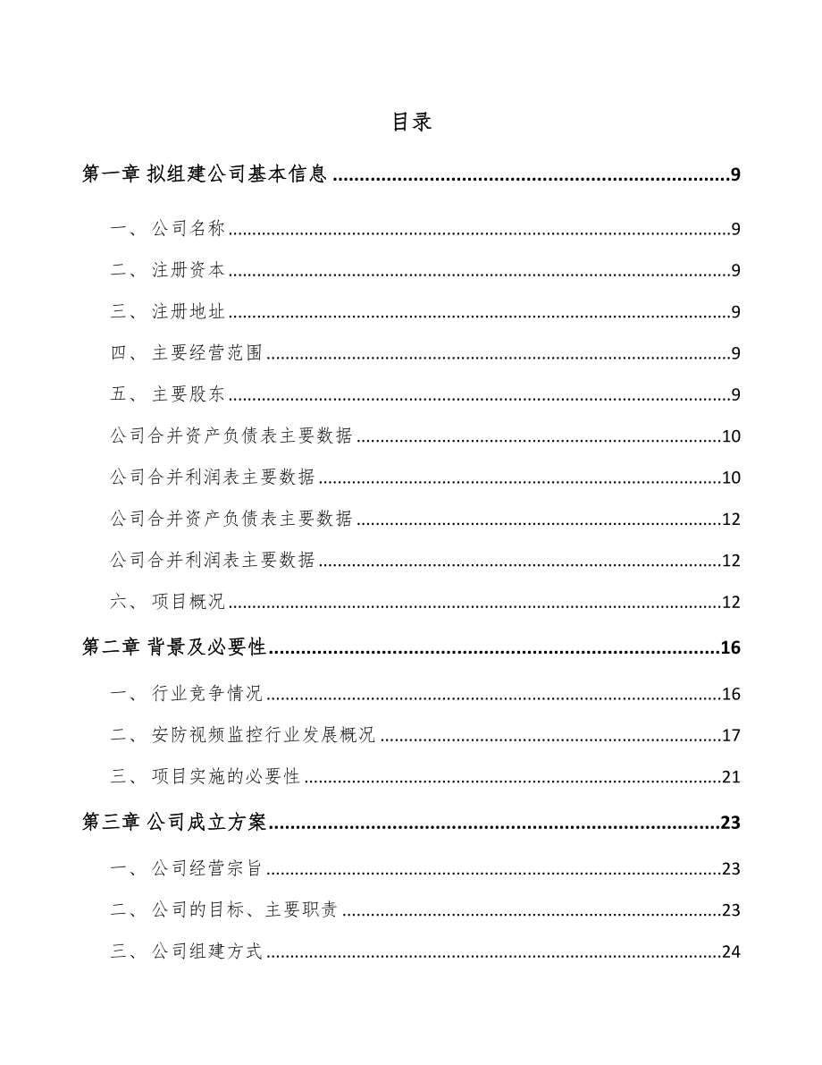 东莞关于成立摄像机公司可行性报告.docx_第3页