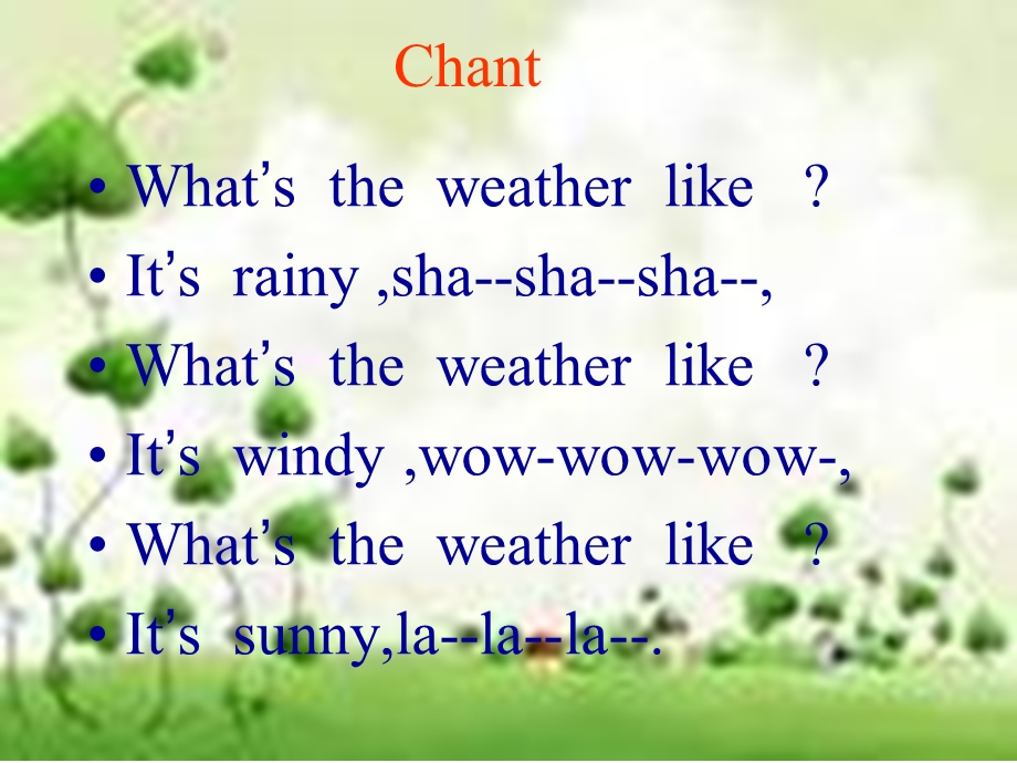 牛津版初一英语What’stheweatherliketoday.ppt_第3页