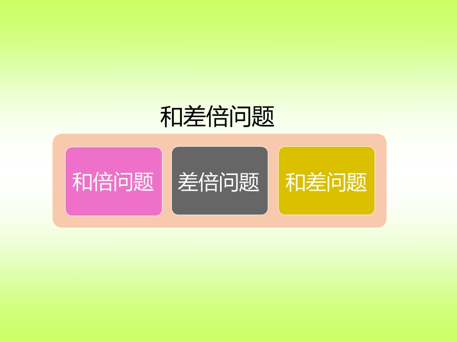 小学奥数-三年级-和差倍问题.ppt_第2页