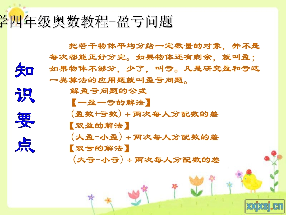 小学四年级奥数教程-盈亏问题.ppt_第2页