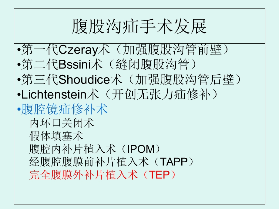 完全腹膜外补片植入术.ppt_第3页