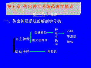 第五章传出神经系统药理学概论.ppt