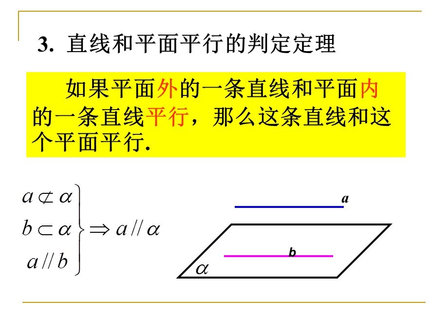 直线与平面平行的性质定理.ppt_第3页