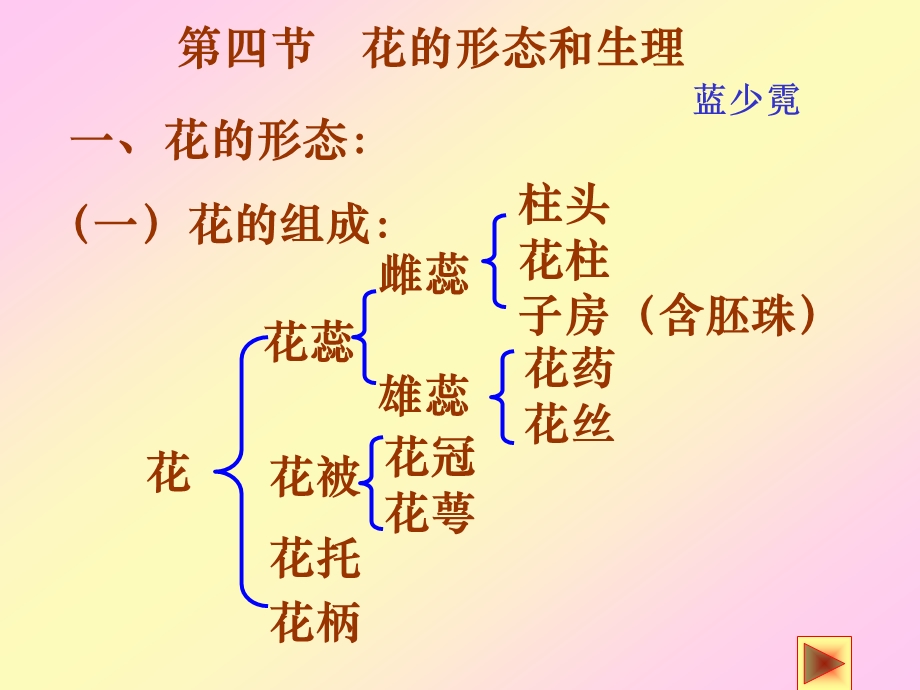 第四节花的形态和生理.ppt_第1页