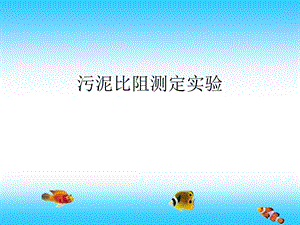 污泥比阻测定实验.ppt