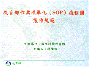 教育部作业标准化SOP流程图制作规范.ppt