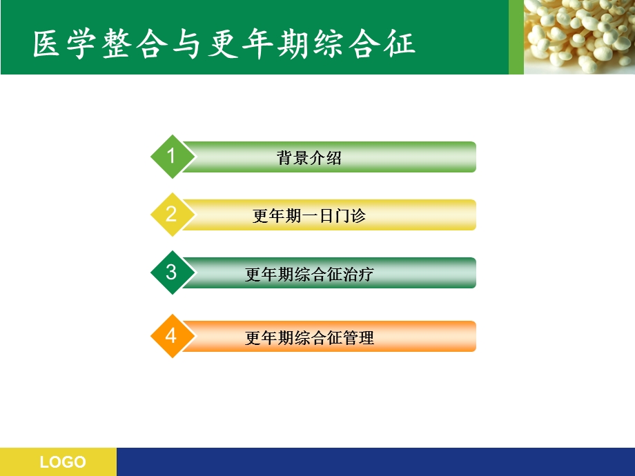 医学整合与更年期综合管理一日门诊.ppt_第2页