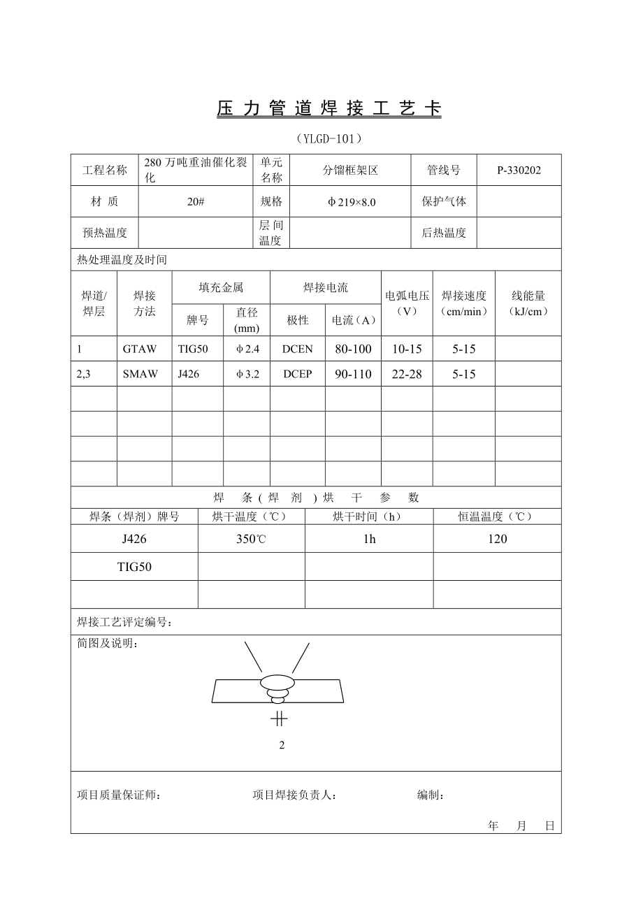 ob[精品]焊接工艺卡ZXS.doc_第2页