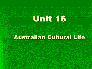 英语国家社会与文化入门unit课件.ppt