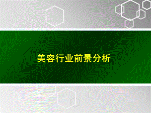 美容行业前景分析.ppt