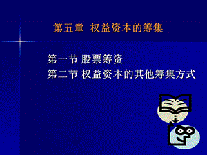 权益资本的筹集.ppt