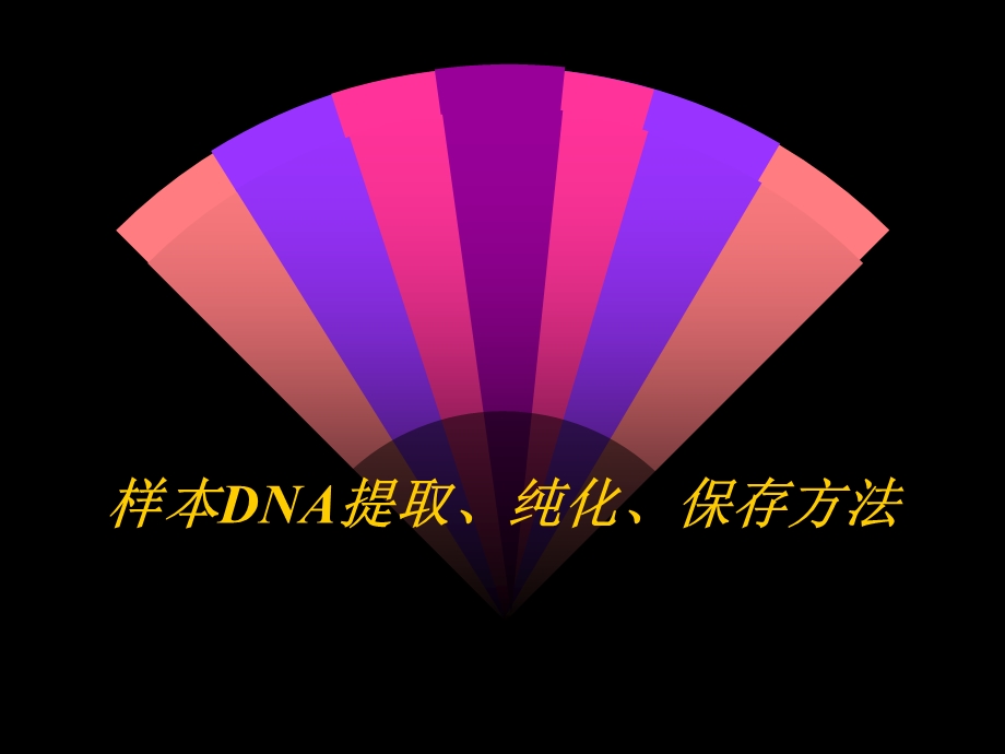 样本DNA纯化、保存方法.ppt_第1页