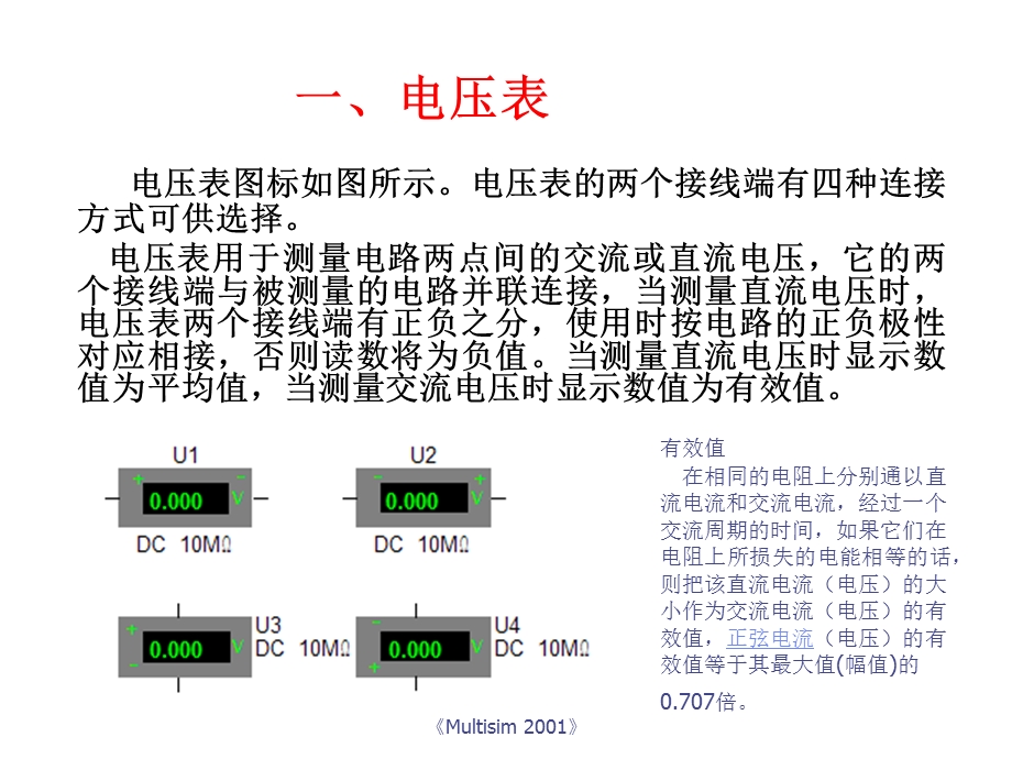 Multisim中仪器仪表的使用.ppt_第2页