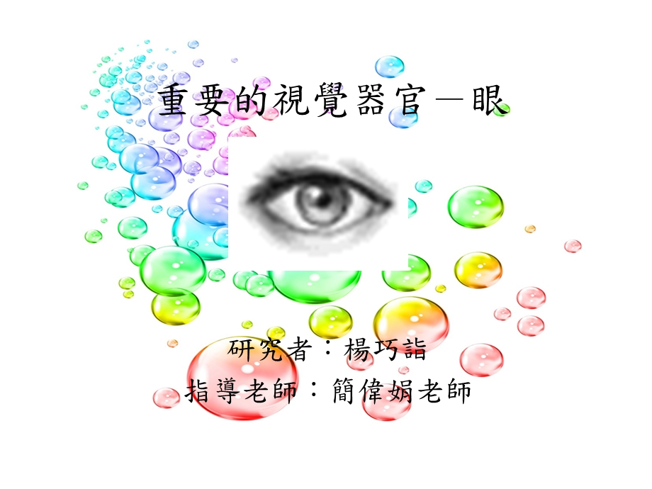 重要的视觉器官眼.ppt_第1页