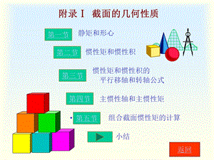 附录截面的几何性质.ppt